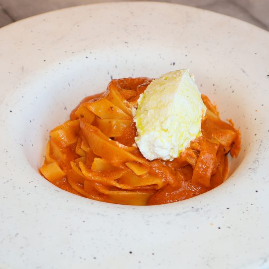 Tagliatelle Pomodoro e Ricotta